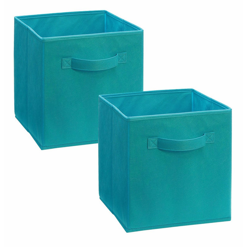 ClosetMaid 11530 Cubeicals Fabric Drawer, Ocean Blue, 2-Pack