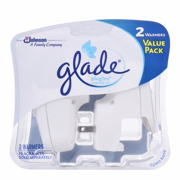 Glade PlugIns Scented Oil Air Freshener, Electric Warmer, 2.0 Count