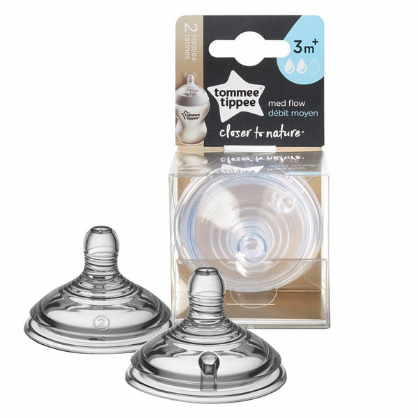 Tommee Tippee Closer To Nature Nipple, 2 Count