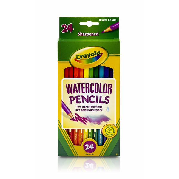 Crayola 24ct Watercolor Colored Pencils