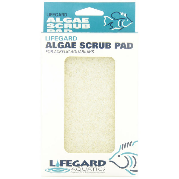 Lifegard Aquatics 4-Inch by 6-Inch White Algae Pad