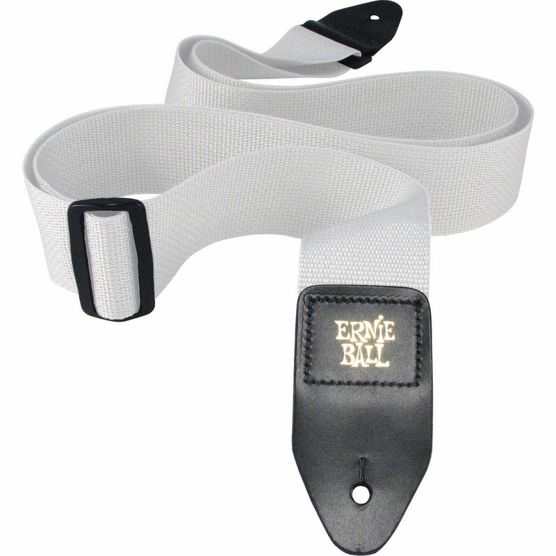 Ernie Ball White Polypro Guitar Strap