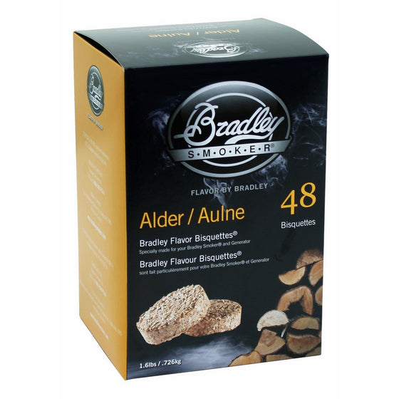 Bradley Alder Bisquettes 48 pack