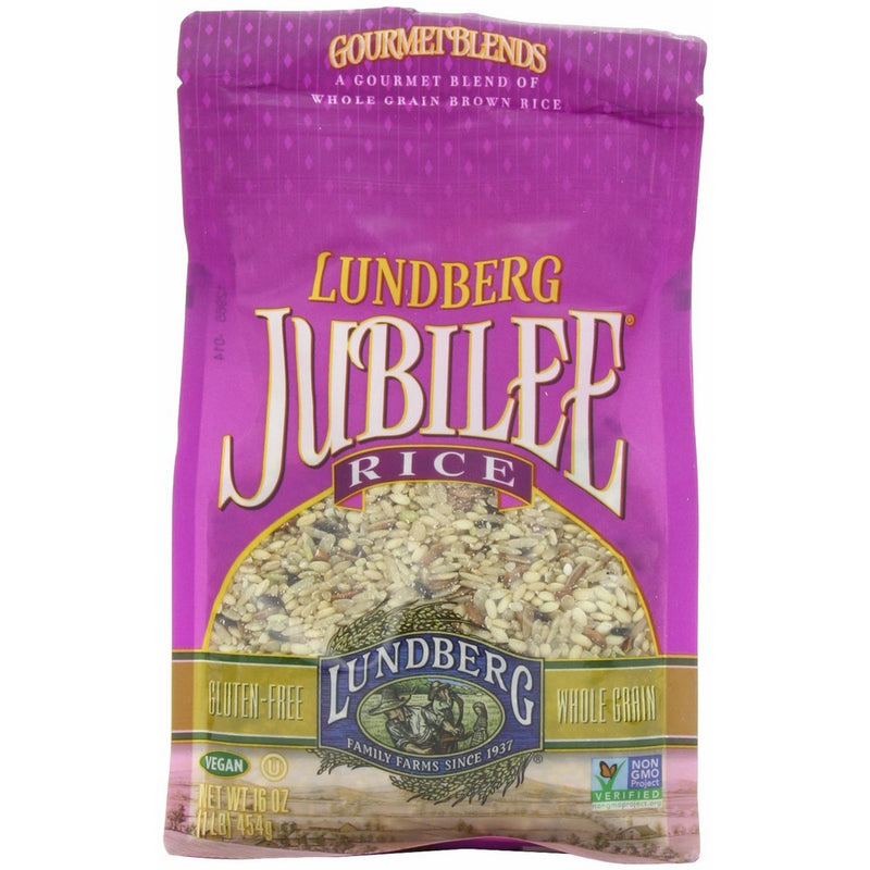 Lundberg Family Farms Jubilee Rice, 16 Ounce (Pack of 6)