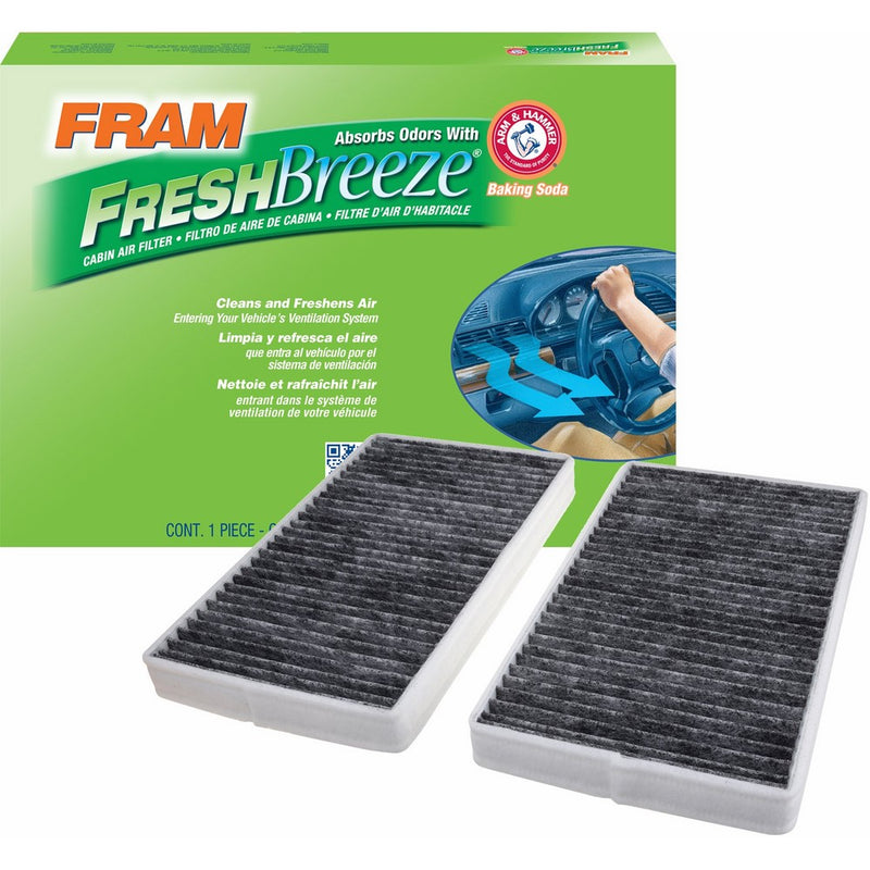FRAM FCF8791A Fresh Breeze Cabin Air Filter with Arm & Hammer