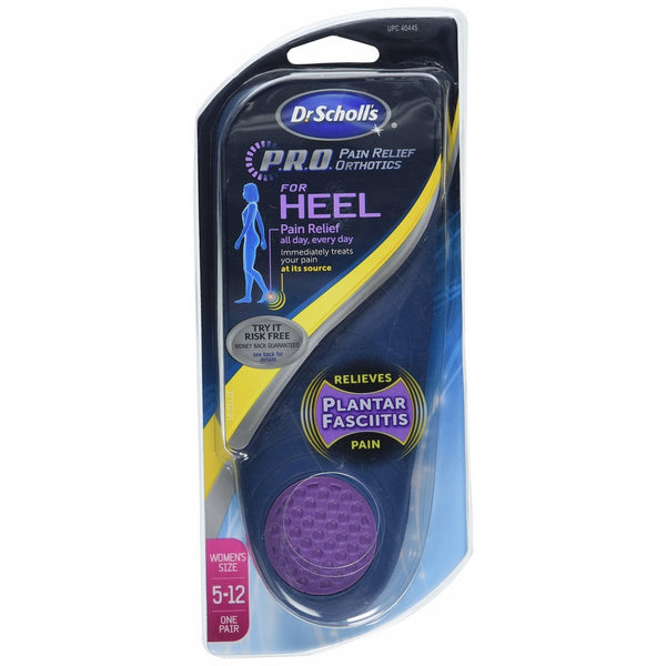 Dr. Scholl's Heel Pain Relief Orthotics, Women's 5-12, 1 Pair