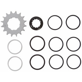 Wheels Manufacturing One Speed Conversion Set with 16T Cog, Black