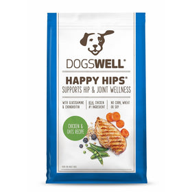 Dogswell Happy Hips for Dogs, Chicken & Oats Dry Dog Food, 22.5-Pound Bag