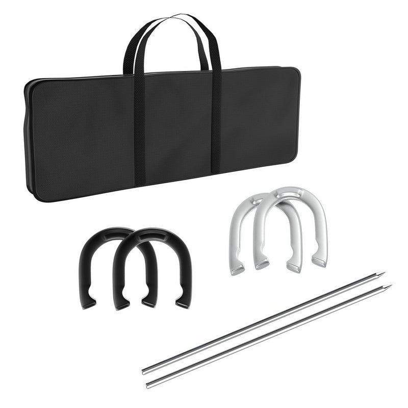 Trademark Games Professional Horseshoe Set - Heavy Duty with Carrying Case