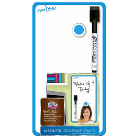 Board Dudes 5.5 x 10 Inches Magnetic Dry Erase Board Includes 1 Marker and Magnet Frame Color May Vary (DDD10)
