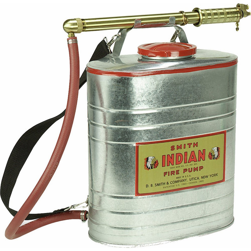 Indian 90G Galvanized Fire Pump with Smith Pump, 5-Gallon