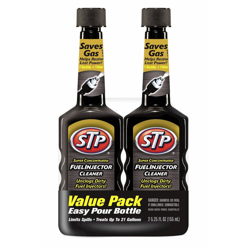 STP Super Concentrated Fuel Injector Cleaner (5.25 fl. oz.) (2 pack)