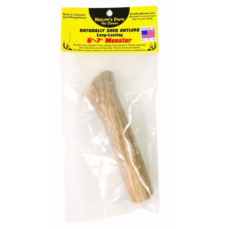 Best Buy Bones 395031 Amer Mons Elk Antleraged for Pets, 6-7-Inch