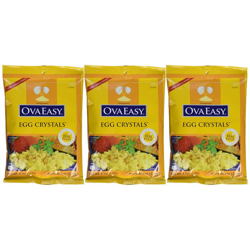 OvaEasy Powdered Whole Eggs (3-pack of 4.5 oz. bags)