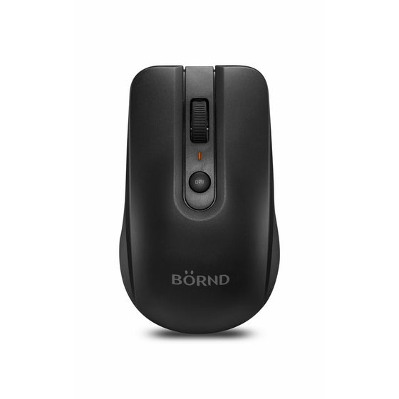 Bornd 2.4GHz Optical Wireless Mouse, Black (C190 BLACK)