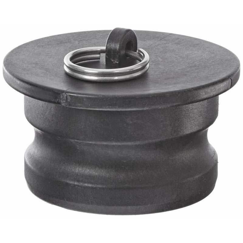 Banjo 300PL Polypropylene Cam & Groove Fitting, Dust Plug, 3" Male Adapter