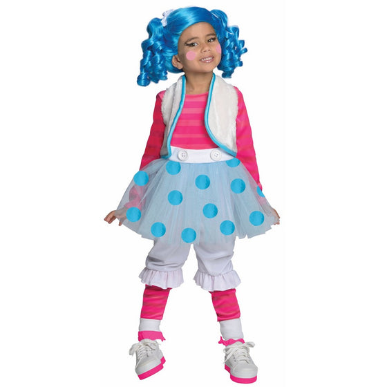 Lalaloopsy Deluxe Mittens Fluff-N-Stuff Costume, Small