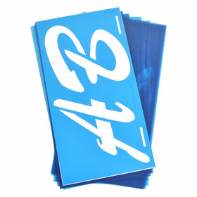 Westcott LetterCraft Stencil, Brush Font, 6-Inch Characters (SB6-C/15931)