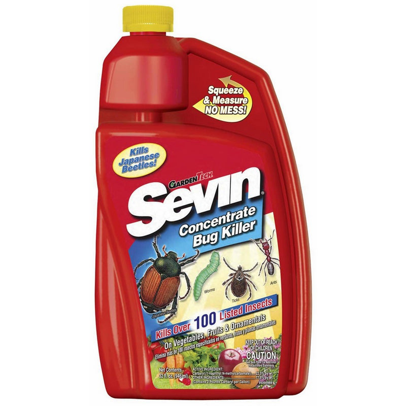 Sevin Bug Killer Multiple Insects Carbaryl Qt