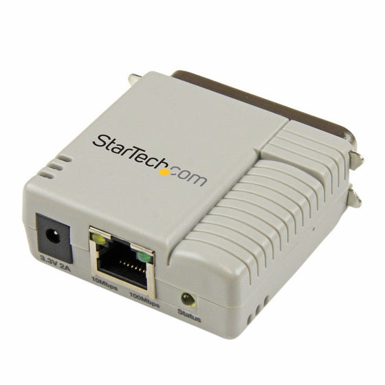 StarTech.com 1-Port 10/100 Mbps Ethernet Parallel Network Print Server (PM1115P2)