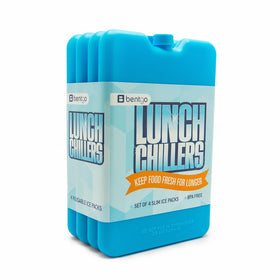 Bentgo Ice Lunch ChillersUltra-thin Ice Packs (4 Pack - Blue)