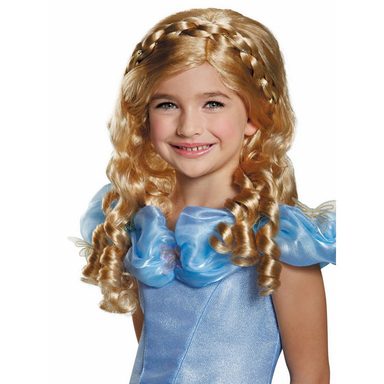 Disguise Cinderella Movie Child Wig Costume