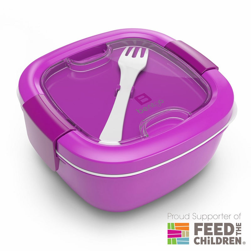 BentgoEco-Friendly & BPA-Free Lunch Container, Large 54 oz, Purple