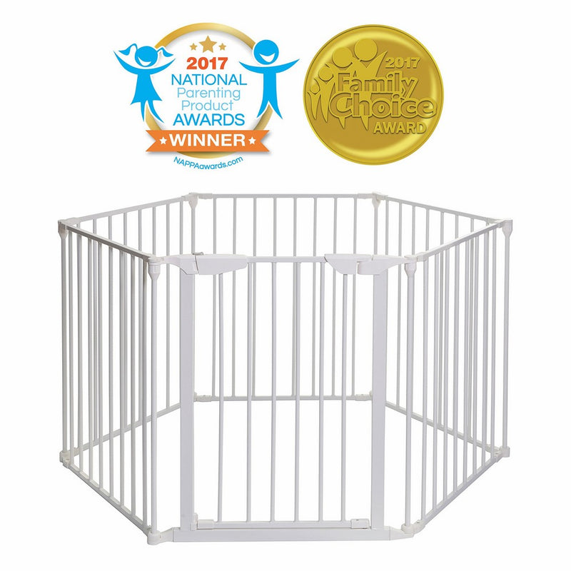 Dreambaby Mayfair Converta 3 In 1 Play-pen 6 Panel Gate, White