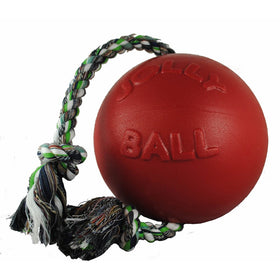Jolly Pets 8-Inch Romp-n-Roll, Red