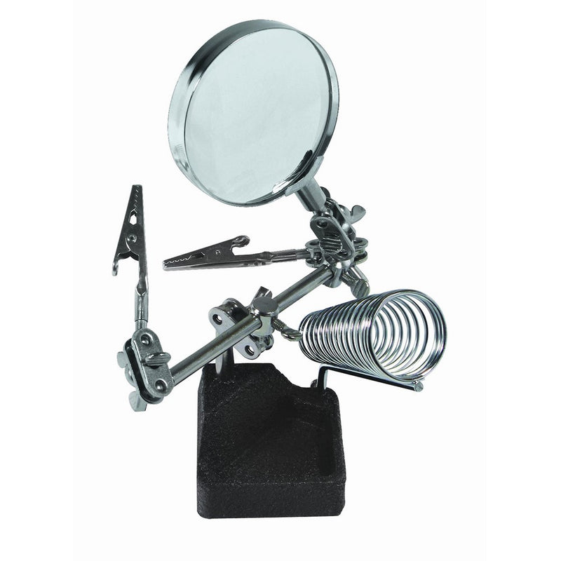 SE MZ109 Soldering Station with Helping Hand, 2-1/2" Dia. Lens