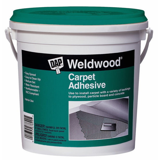 Dap 00185 Weldwood Carpet Adhesive 1-Quart