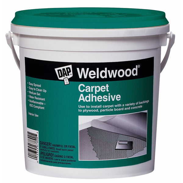 Dap 00185 Weldwood Carpet Adhesive 1-Quart
