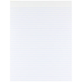 AMPAD Glue Top Pads, 8 1/2 x 11, White, 50 Sheets, Dozen (21118)