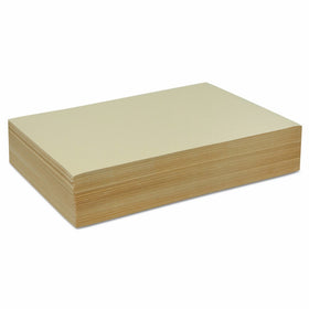 Pacon 4112 Cream Manila Drawing Paper, Economy 50-lb., 12 x 18, 500 Sheets/pack
