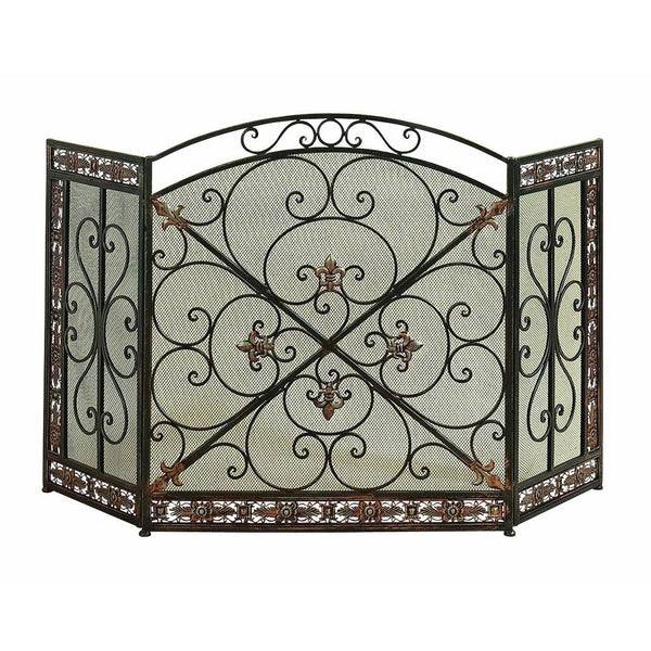 Deco 79 71822 Metal Fire Screen