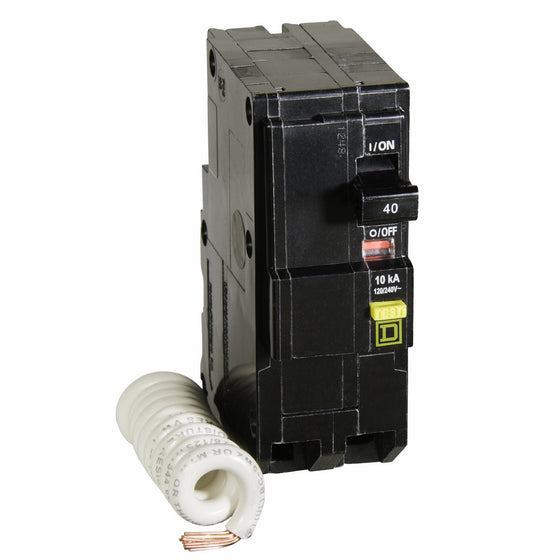 Square D by Schneider Electric QO240GFICP QO 40-Amp Two-Pole GFCI Breaker