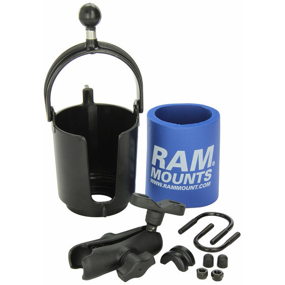 RAM Mount RAM-B132R Drink Cup Holder with U-Bolt Base