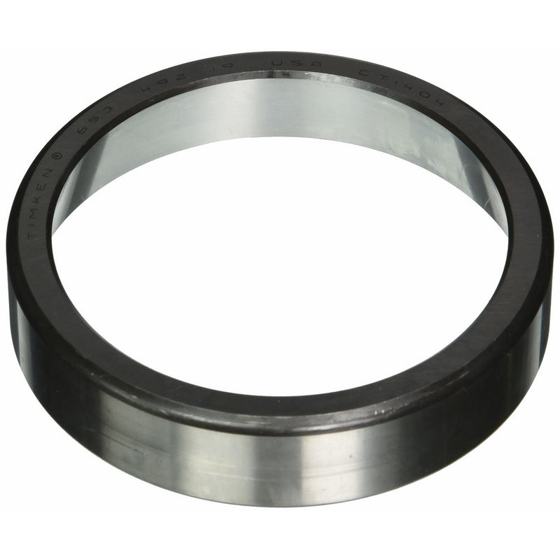 Timken 653 Tapered Roller Bearing Outer Race Cup, Steel, Inch, 5.750" Outer Diameter, 1.2500" Cup Width