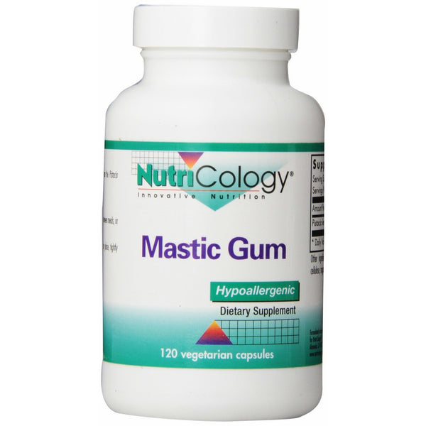 Nutricology Mastic Gum, 120 Vegetarian Capsules