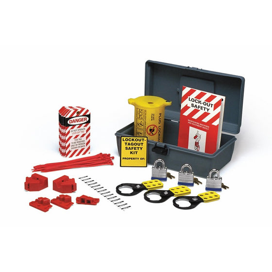Brady Economy Electrical Lockout Toolbox Kit - 45618