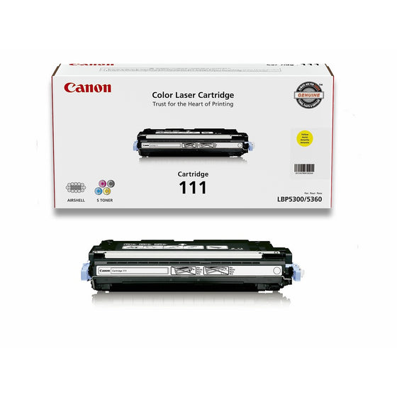 Canon Original 111 Toner Cartridge - Yellow