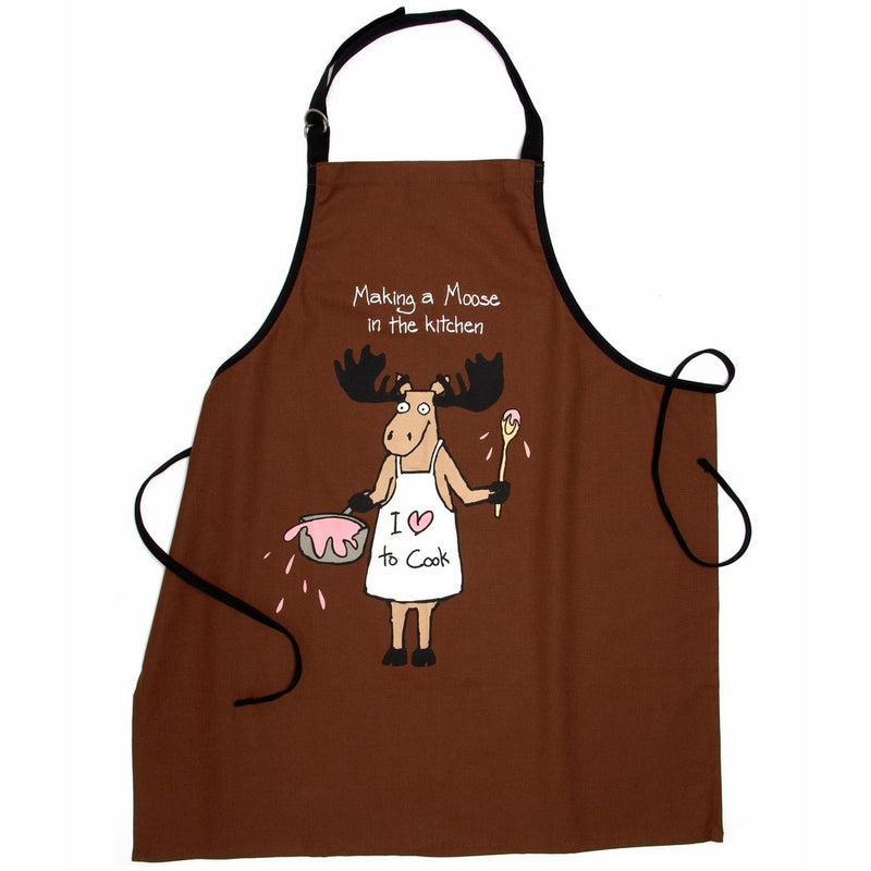Hatley "Making a Moose in the Kitchen" Apron