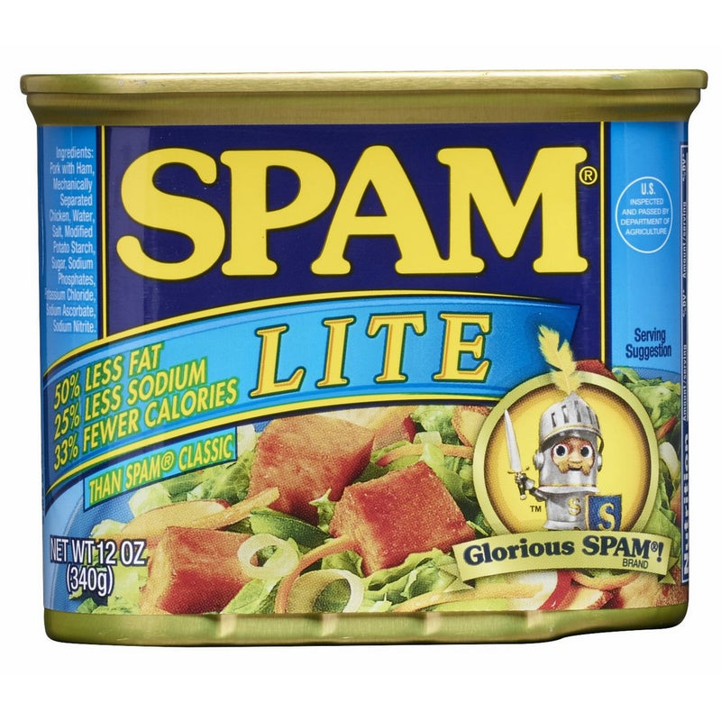 SPAM Lite, 12-Ounce Cans (Pack of 6)