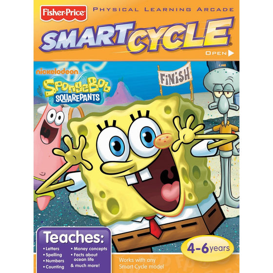 Nickelodeon Fisher-Price Smart Cycle [Old Version] SpongeBob Software Cartridge