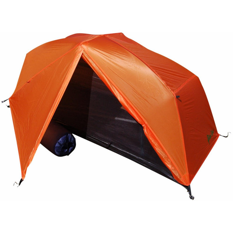 Paha Que Wilderness Bear Creek Solo 1 Person Backpacking Tent (BurntOrange, 84 x 32 x 36-Inch)