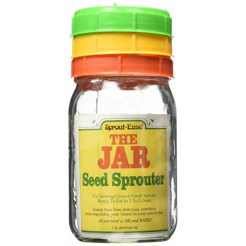 The Jar Seed Sprouter 1 qt Growin Cap