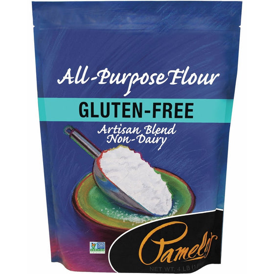 Pamela's Products Gluten Free All Purpose Flour Blend, 4 Pound