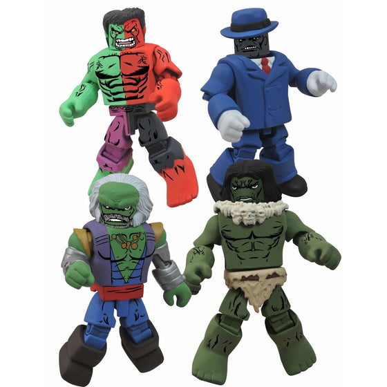 Diamond Select Toys Marvel Minimates: Hulk Through The Ages Box Set