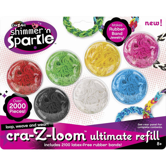 Cra-Z-Art Cra-Z-Loom Ultimate Color Craze Refill