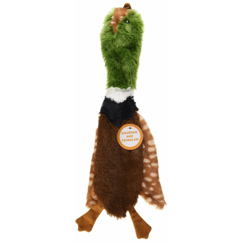 Ethical Pets Skinneeez Crinklers Bird Dog Toy, 14-Inch
